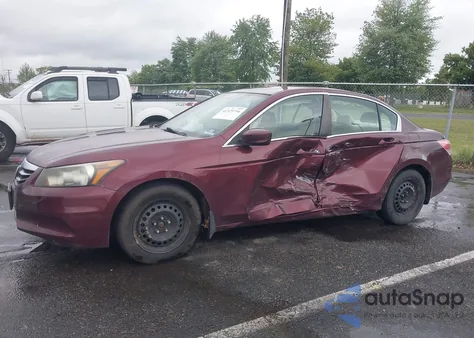 2011 Honda Accord 2.4 Lx из США, поврежденный, VIN 1HGCP2F3XBA041711